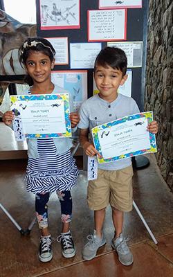 Photo of 2019 Winners, Kiran and Zahra